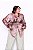 CAMISA OVERSIZE MARROM ESTAMPA ORGÂNICA PLUS SIZE - Imagem 3