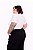 CAMISETA DEC V POÁ OFF WHITE P&B PLUS SIZE - Imagem 2