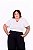 CAMISETA DEC V POÁ OFF WHITE P&B PLUS SIZE - Imagem 1