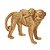 Escultura Decorativa Macaco C/ Filhinho Dourado em Poliresina 13889 - Imagem 1