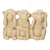 Escultura Macaco da Sabedoria Em Cimento Bege – Mart 14202 - Imagem 1
