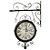 Relógio de estação Hotel Paris Marrom 31 cm - Imagem 1