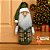 Papai Noel Peso De Porta Artesanal Verde 35CM - Imagem 2