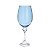 Taça de Vinho Cristal azul 450ml - Imagem 1