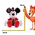 Minnie c/ Vestido e Casaco Xadrez 30cm Natal Cromus - Imagem 2
