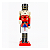 Soldado de Chumbo Urso Decorativo 36cm Cromus - Imagem 1
