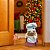 Papai Noel Peso De Porta Artesanal Gnomo Cozinheira 30cm - Imagem 2