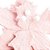 Galho Flor Decorativa Rosa Plush Média C/ Cabo 20cm Natal Cromus - Imagem 2