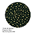 Capa Sousplat Artesanal Pinheiro/ Estrelas Dourada 30cm S/MDF - Imagem 2