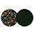 Sousplat Artesanal Natal Pinheiro/ Bolas Verde 30cm C/MDF - Imagem 1