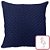Almofada Tricô Trama Favo Luxo Azul Marinho 52X52 046-93 Decortextil - Imagem 1