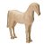 Escultura Cavalo de Tróia em Poliresina 13891 35x10,5x37cm Mart - Imagem 1