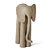 Escultura Elefante em Poliresina 29x14x15,5cm 16315 Mart - Imagem 1