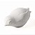Escultura Pinguim em Cimento Branco 14cm 16817 Mart - Imagem 1
