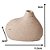 Mini Vaso em Poliresina 9,5x11,5x6cm (AxLxP) Bege 16310C Mart - Imagem 2