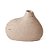 Mini Vaso em Poliresina 9,5x11,5x6cm (AxLxP) Bege 16310C Mart - Imagem 1