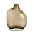 Vaso de Vidro Laranja 17366 20,5x15,5x9cm (LxPxA) Mart - Imagem 1