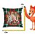 Almofada Natalina Santa Ceia 439 Belchior 43x43cm - Imagem 3