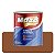 Esmalte Brilhante Marrom Conhaque 0,900ml Sintético Solvente Maza - Imagem 1