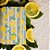 Mini Caderno Perfumado Limão Siciliano 10,5x14cm  Acquaaroma - Imagem 1