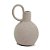 Mini Vaso Cerâmica 12x9x15cm Cinza 17561A Mart - Imagem 1