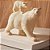 Escultura Urso Mãe e Filho em Poliresina 18x24cm 16062 Mart - Imagem 2