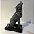 Escultura Lobo em Poliresina 27,5x11x16,5cm 17454 Mart - Imagem 2