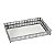 Bandeja Em Metal Com Espelho 8159 4x26x19cm Mart - Imagem 1
