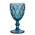 Taça De Água Diamond C/6un de Vidro Azul 325ml (copo) Lyor - Imagem 2