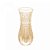 Mini Vaso Lys de Cristal Âmbar 6x15cm 28031 Wolff - Imagem 2
