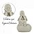 Escultura Buda Em Poliresina 18395 34x25x19cm Mart - Imagem 2