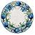Capa de Sousplat Floral Blue 534231 2Und 35cm Belchior - Imagem 1