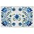 Jogo Americano Floral Blue 48x31,5cm 2Und 531140 Belchior - Imagem 1