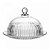 Queijeira de Cristal C/ Tampa Imperatriz 20x20x13,5cm 20855 Wolff - Imagem 1