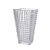 Vaso de Cristal Maya 16,5cm x 12cm x 27,5cm 61651 Wolff - Imagem 1