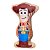 Almofada Pet Toy Woody 18x10x3cm 10120246 ZonaCriativa - Imagem 1