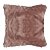 Almofada Pelo Sintético Rosa 60x60cm 081-05 Decortextil - Imagem 1