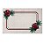 Lugar Americano Natalino Pétalas de Natal 48x31,5cm 2Und 535059 Belchior - Imagem 1