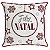 Almofada Natalina Cordone Floco De Neve 445487 43x43cm Belchior - Imagem 1