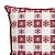 Almofada Natalina Cordone Xadrez Star 445488  50x50cm Belchior - Imagem 2