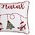 Almofada Natalina Baguete Festa Candy 445504 35x55cm Belchior - Imagem 3
