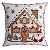Almofada Natalina Cordone Casa Candy 445502 43x43cm Belchior - Imagem 1