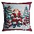Almofada Papai Noel e Presentes 445512 43x43cm Belchior - Imagem 1