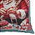 Almofada Natalina Papai Noel 445513 43x43cm Belchior - Imagem 2