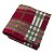 Manta Decorativa De Tricot Xadrez  Bordo 90x1,80cm 508010112 - Imagem 1