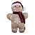 Almofada Natalina Boneco Ginger Bel 445472  37x53cm Belchior - Imagem 1