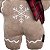 Almofada Natalina Boneco Ginger Bel 445472  37x53cm Belchior - Imagem 3