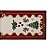 Toalha Caminho de Mesa Natalino Natal Radiante 530057  43x141cm Belchior - Imagem 3