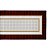 Toalha Caminho de Mesa Natalino Elegancia Festiva 530054 43x141cm Belchior - Imagem 3