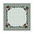 Toalha De Mesa Natalina Presentes e Pinhas 1,40x140cm 197037 Belchior - Imagem 1